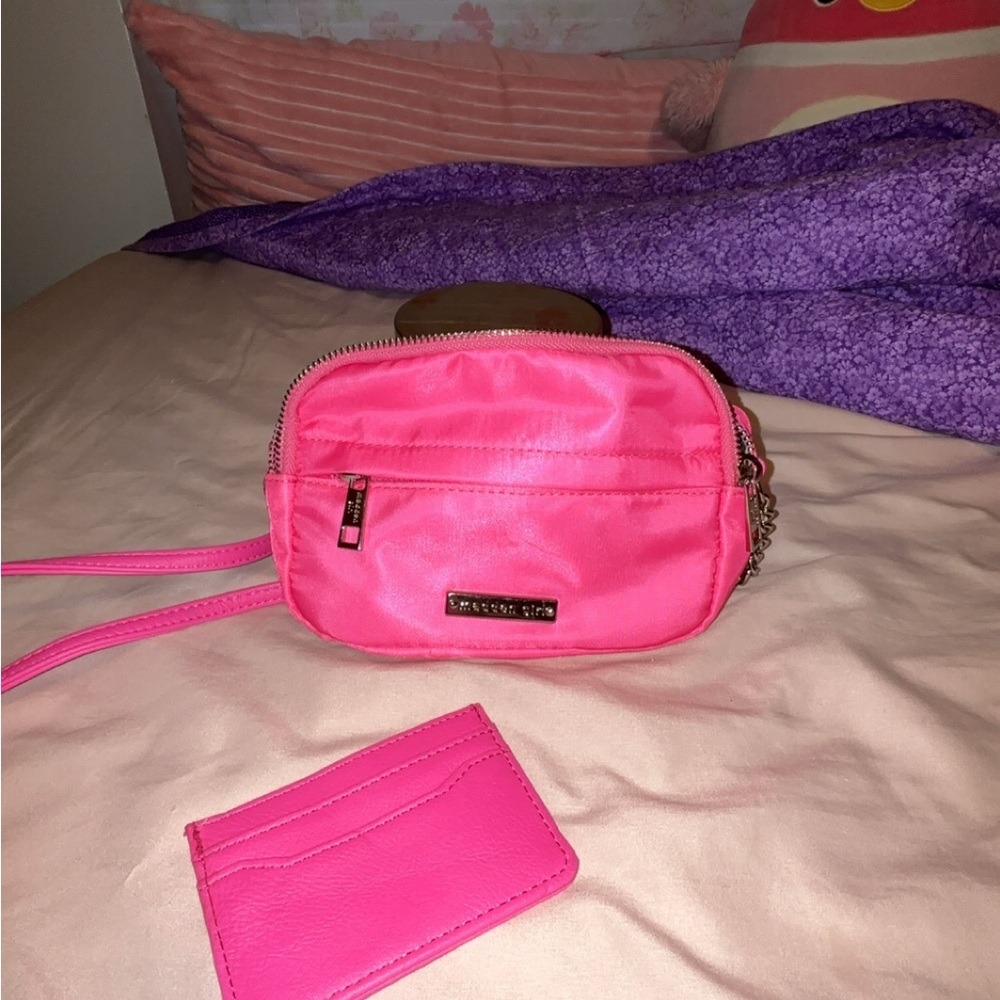 Pink Crossbody Bag